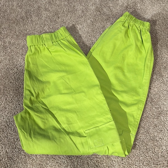 I.AM.GIA. Lime Green Cargo Pants - Picture 5 of 5